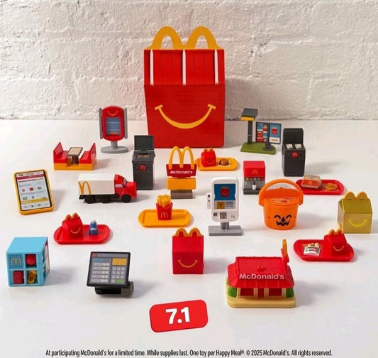 2025 McDonald's Lil McDonalds Minature Children's Happy Meal Toy or Set -